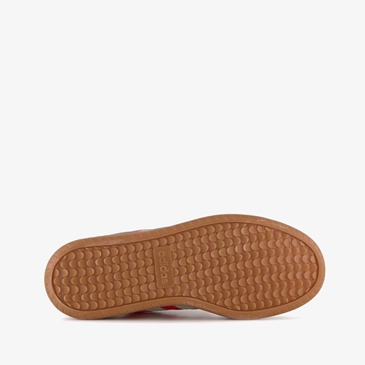 Barreda dames sneakers beige rood