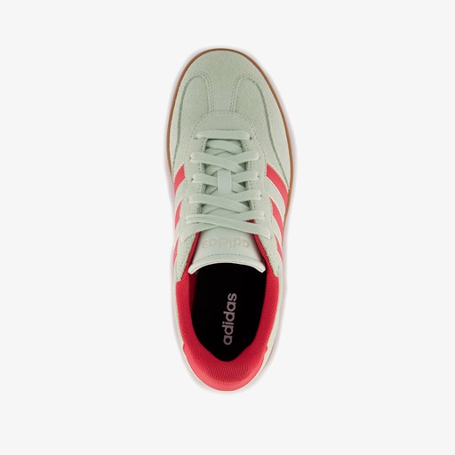 Barreda dames sneakers beige rood