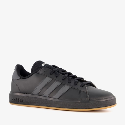 Grand Court Base heren sneakers zwart