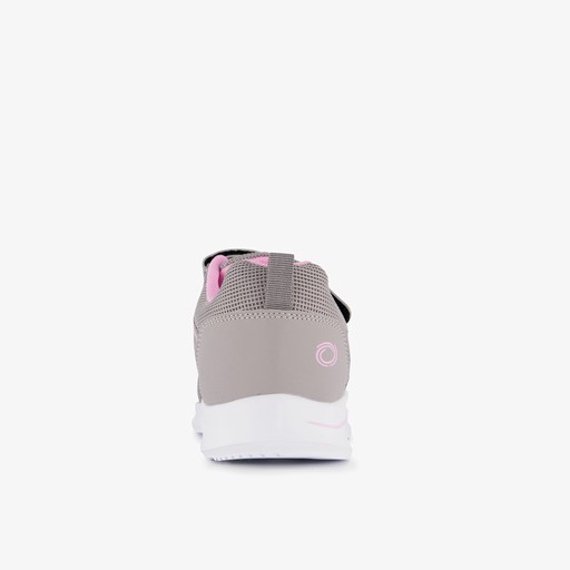 Meisjes sportschoenen grijs roze