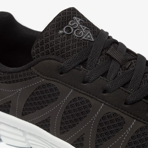 Sharp heren sportschoenen zwart