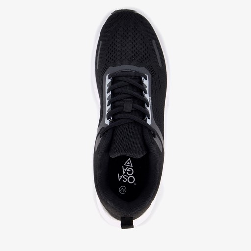 Heren hardloopschoenen zwart