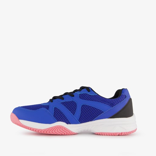 Dames fitnessschoenen blauw roze