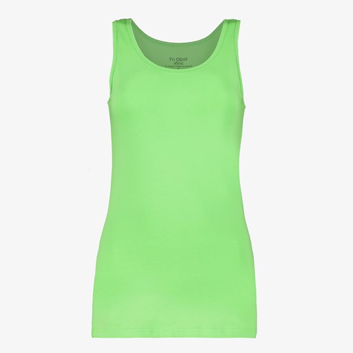 Dames singlet groen
