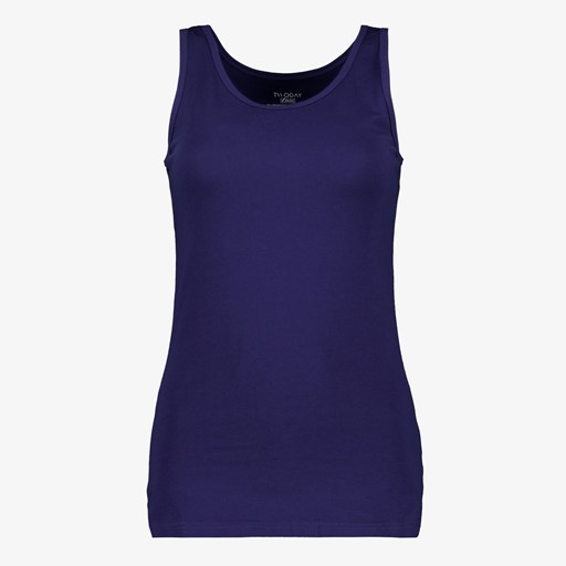 Dames singlet donkerblauw