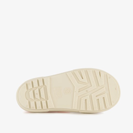 Korte kinder regenlaarzen roze