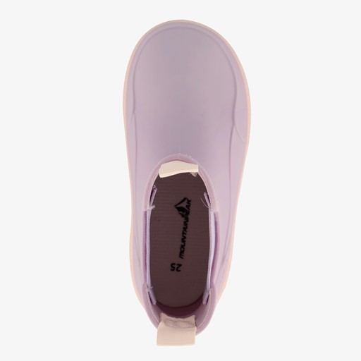 Korte kinder regenlaarzen lila