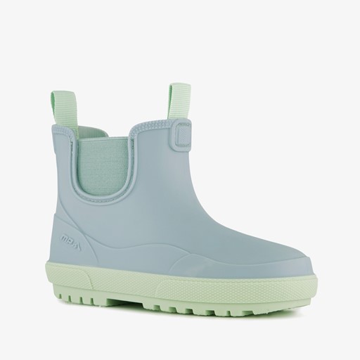 Korte kinder regenlaarzen lichtblauw