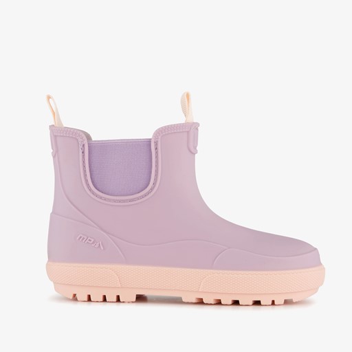 Korte kinder regenlaarzen lila