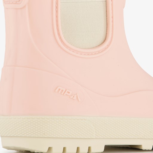 Korte kinder regenlaarzen roze