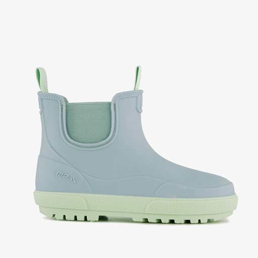Korte kinder regenlaarzen lichtblauw