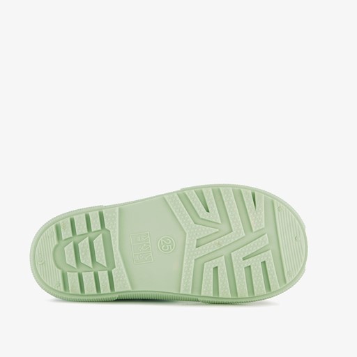 Korte kinder regenlaarzen lichtblauw