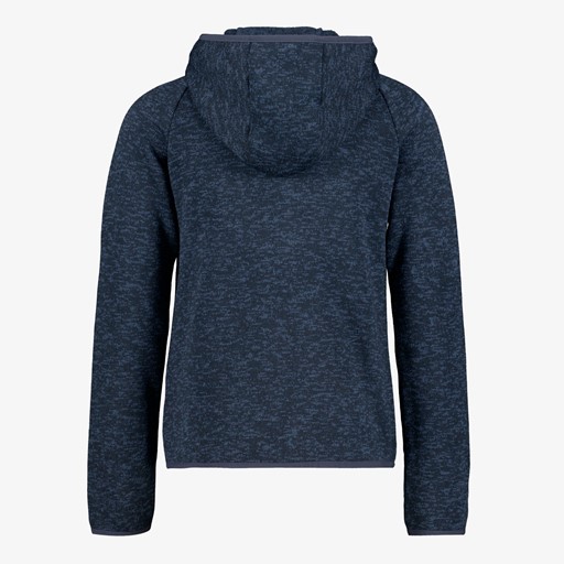 Kinder outdoor fleece vest blauw