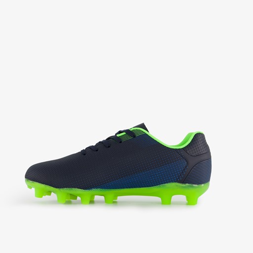 Kinder voetbalschoenen FG blauw geel