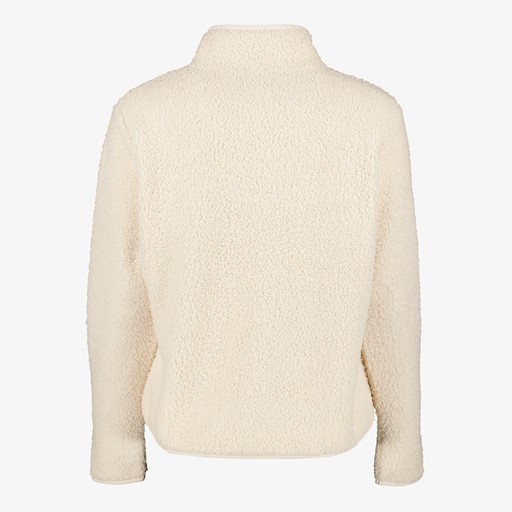 Dames outdoor fleece vest beige