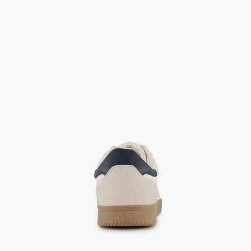 Heren sneakers wit grijs