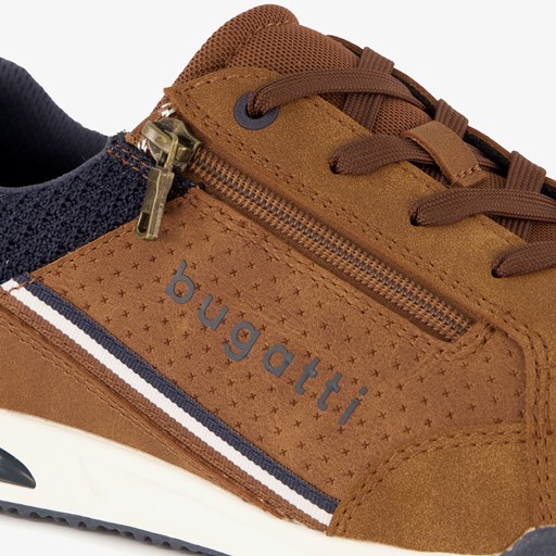 Heren sneakers cognac