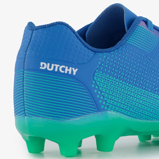 Kinder voetbalschoenen FG blauw groen