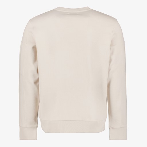 Heren sweater beige