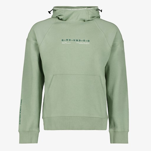 Heren hoodie groen