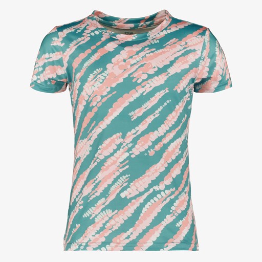 Dry meisjes sport T-shirt print turquoise