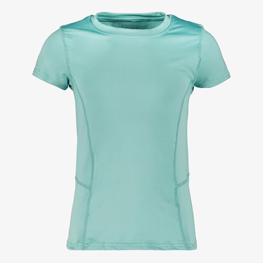 Meisjes sport T-shirt turquoise