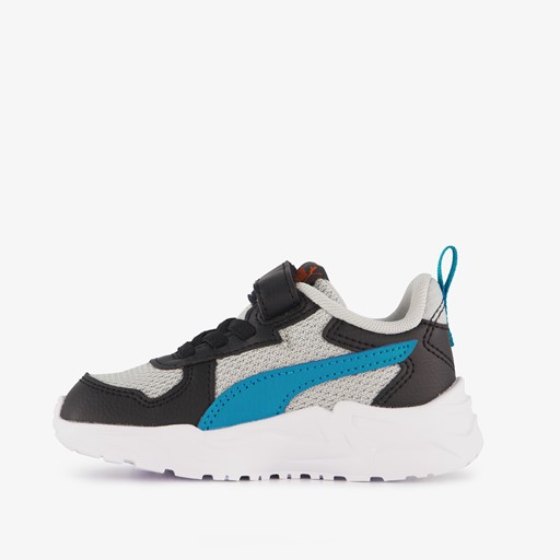 Trinity Lite jongens sneakers grijs blauw