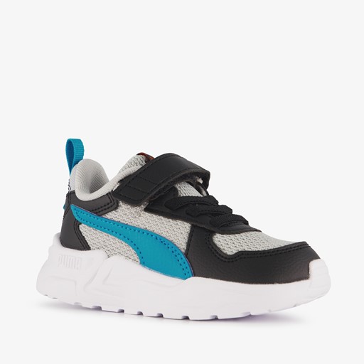 Trinity Lite jongens sneakers grijs blauw