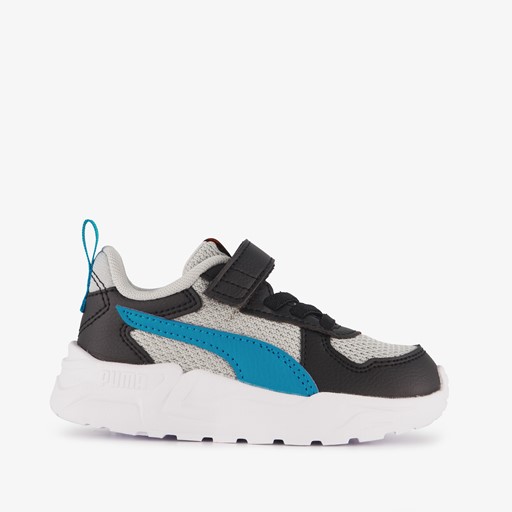 Trinity Lite jongens sneakers grijs blauw