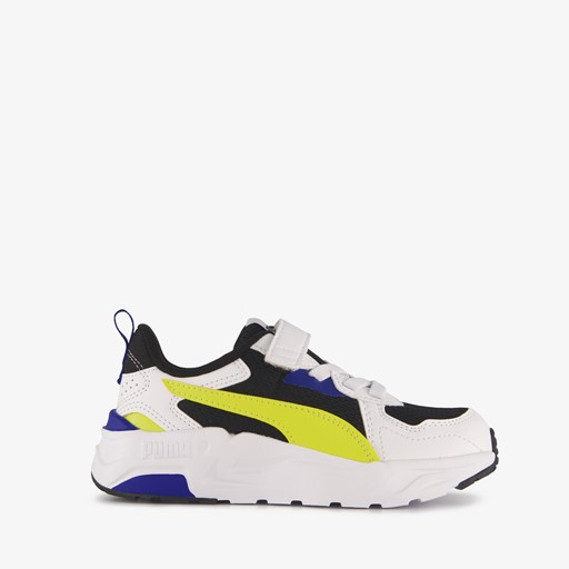 Trinity Lite AC+ PS jongens sneakers wit geel