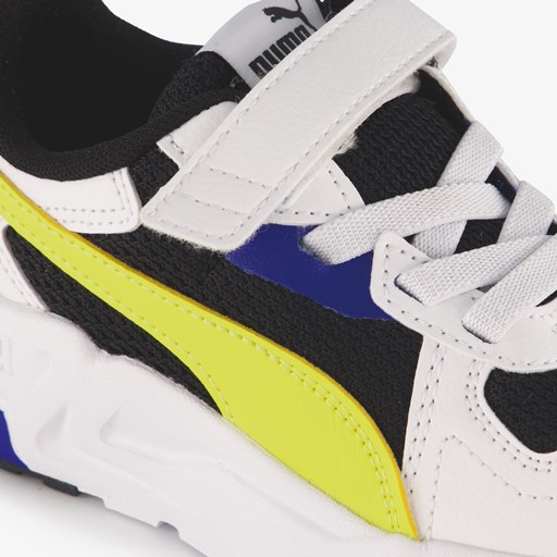 Trinity Lite AC+ PS jongens sneakers wit geel