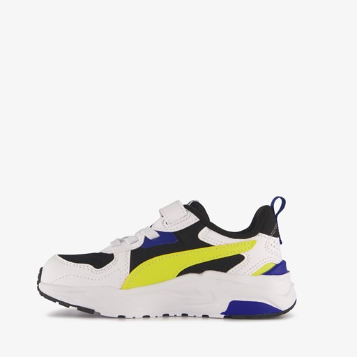 Trinity Lite AC+ PS jongens sneakers wit geel