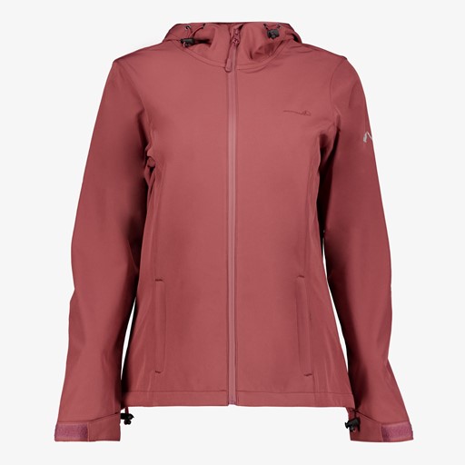 Dames outdoor softshell jas roze
