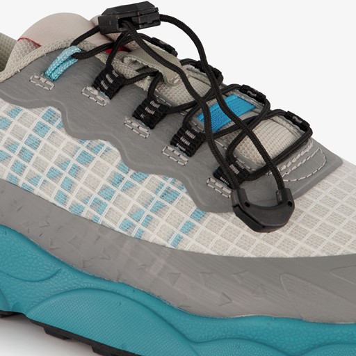 Jongens sneakers grijs blauw