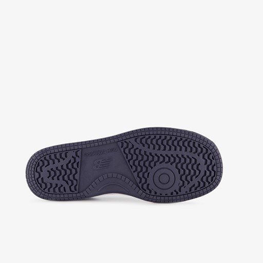 PSB80 leren jongens sneakers wit blauw