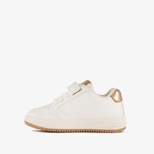 Meisjes sneakers met vlinders wit