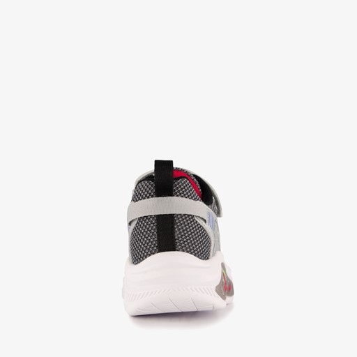 Jongens sneakers grijs met lichtjes