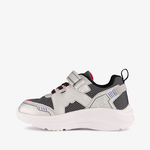 Jongens sneakers grijs met lichtjes