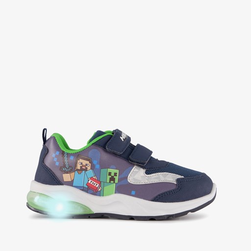 Sneakers met lichtjes blauw