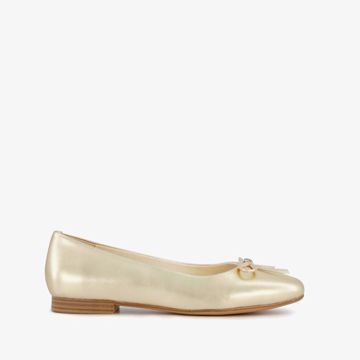 Dames ballerina's goud