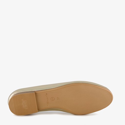 Dames ballerina's goud