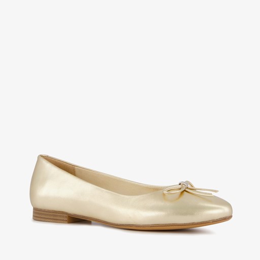 Dames ballerina's goud