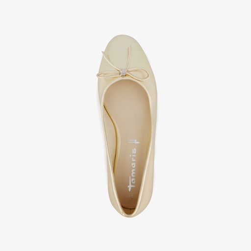 Dames ballerina's goud