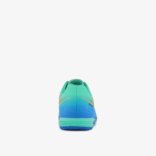 Pitch jongens zaalschoenen IC blauw oranje