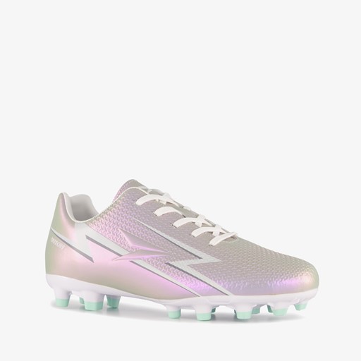 MG kinder voetbalschoenen roze wit