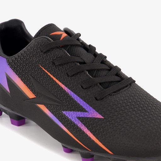MG kinder voetbalschoenen zwart paars