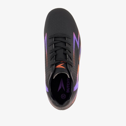 MG kinder voetbalschoenen zwart paars