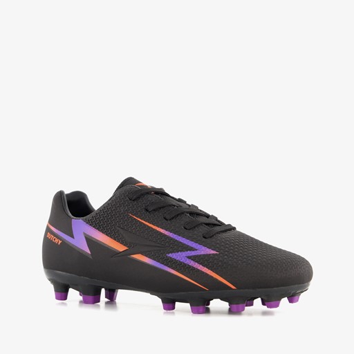 MG kinder voetbalschoenen zwart paars