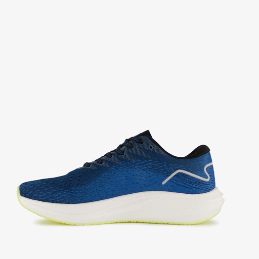 Heren hardloopschoenen blauw wit