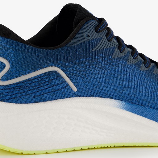 Heren hardloopschoenen blauw wit